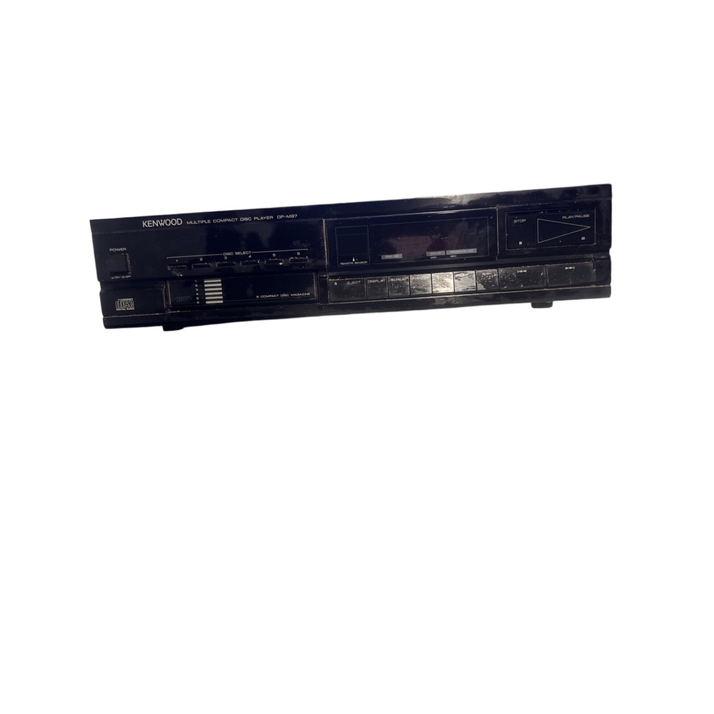 Kenwood Multiple Compact Disc Player DP-M97‎ 6-Disc Magazine Black - For Parts